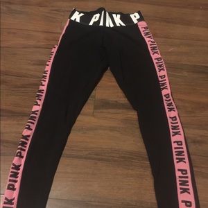 Pink leggings